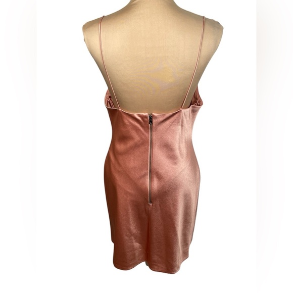 ALICE + OLIVIA Harmony Drapey Slip Dress NWT Size 8 - Picture 8 of 11